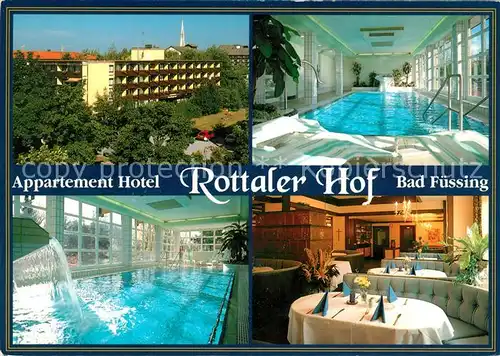 AK / Ansichtskarte Bad Fuessing Appartement Hotel Rottaler Hof Kat. Bad Fuessing