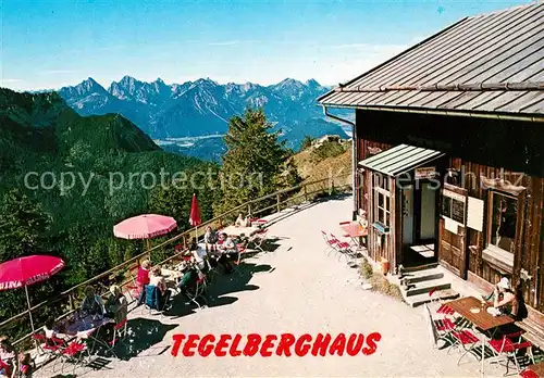 AK / Ansichtskarte Tegelberghaus Tiroler Allgaeuer Hochgebirge Kat. Fuessen