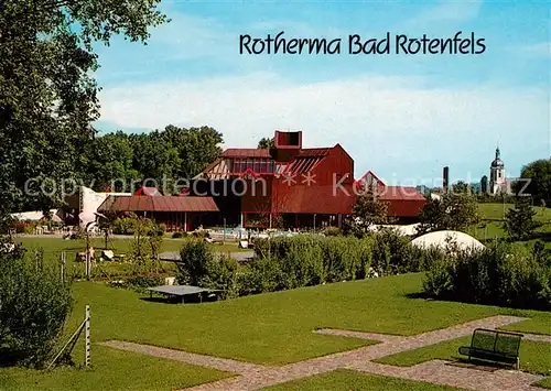 AK / Ansichtskarte Bad Rotenfels Rotherma Bad Kurpark Kat. Gaggenau