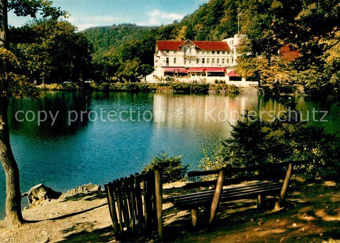 AK / Ansichtskarte Bad Lauterberg Kneipp Kurhotel Wiesenbeker Teich