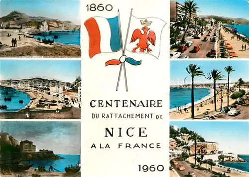 AK / Ansichtskarte Nice Alpes Maritimes Centenaire du Rattachement Kat. Nice