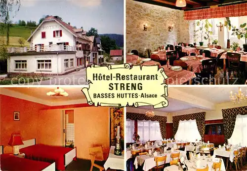 AK / Ansichtskarte Basses Huttes Hotel Restaurant