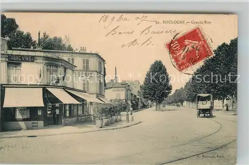 Boulogne sur Seine Grande Rue Kat. Boulogne Billancourt