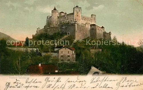 Salzburg Oesterreich Festung Hohensalzburg Kat. Salzburg