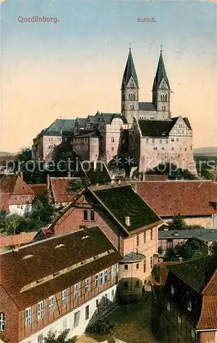 Quedlinburg Schloss Kirche Kat. Quedlinburg