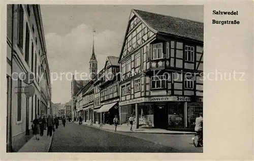 Salzwedel Burgstrasse Kat. Salzwedel