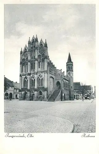 Tangermuende Rathaus Kat. Tangermuende