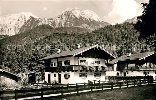 AK / Ansichtskarte Unterstein Schoenau Landhaus Ferienglueck Alpenblick