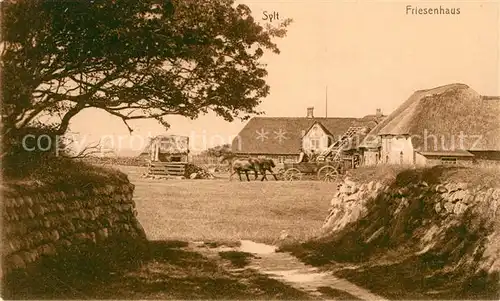 AK / Ansichtskarte Westerland Sylt Friesenhaus Kat. Westerland