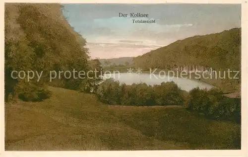 AK / Ansichtskarte Kasseedorf Landschaftspanorama Kolksee Kat. Kasseedorf