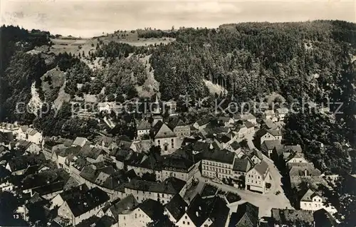 AK / Ansichtskarte Berneck Fichtelgebirge Blick ins Tal Kat. Bad Berneck