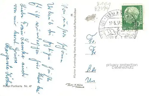 AK / Ansichtskarte Kruen gegen Soierngruppe mit Schoettikarspitze Karwendelgebirge Viehweide Kuehe Kat. Kruen