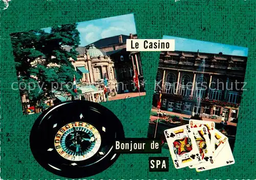 AK / Ansichtskarte Casino Spielbank Spa  Kat. Spiel