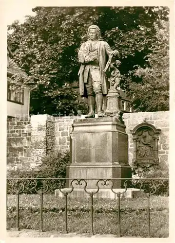 AK / Ansichtskarte Bach Johann Sebastian Denkmal Eisenach  Kat. Komponist