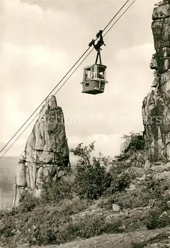 AK / Ansichtskarte Seilbahn Thale  Kat. Bahnen