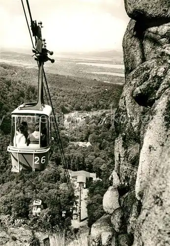 AK / Ansichtskarte Seilbahn Thale  Kat. Bahnen