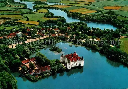 AK / Ansichtskarte Gluecksburg Ostseebad Fliegeraufnahme Schloss Kat. Gluecksburg (Ostsee)