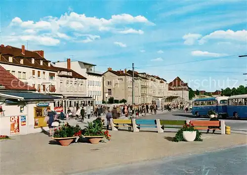 AK / Ansichtskarte Siegburg Wilhelmstrasse Busbahnhof Kat. Siegburg