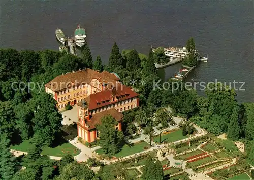 AK / Ansichtskarte Mainau Schloss Kirche Rosengarten Kat. Konstanz