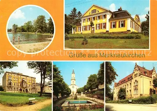 AK / Ansichtskarte Markneukirchen Rudolf Thiele Bad Lutherplatz  Kat. Markneukirchen