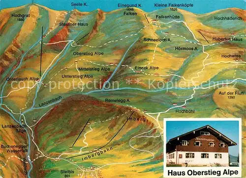 AK / Ansichtskarte Steibis Haus Oberstieg Alpe Kat. Oberstaufen