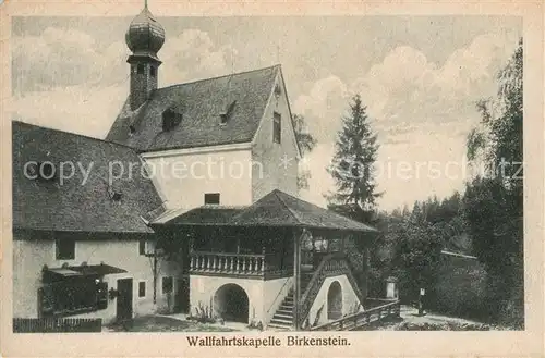 AK / Ansichtskarte Birkenstein Wallfahrtskapelle Kat. Fischbachau