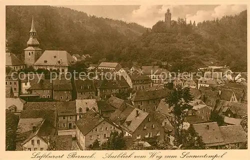 AK / Ansichtskarte Bad Berneck Blick zum Sonnentempel Kat. Bad Berneck Fichtelgebirge