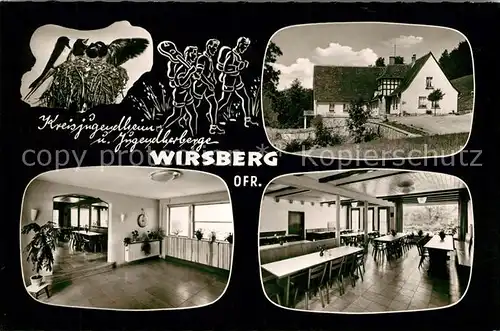 AK / Ansichtskarte Wirsberg Kreisjugendheim und Jugendherberge Details Kat. Wirsberg