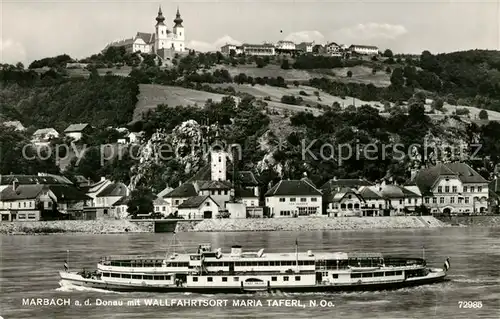 AK / Ansichtskarte Marbach Donau mit Wallfahrtsort Maria Taferl Kat. Marbach an der Donau