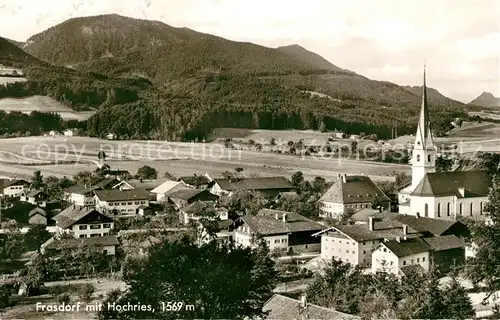 AK / Ansichtskarte Frasdorf mit Hochries Kat. Frasdorf