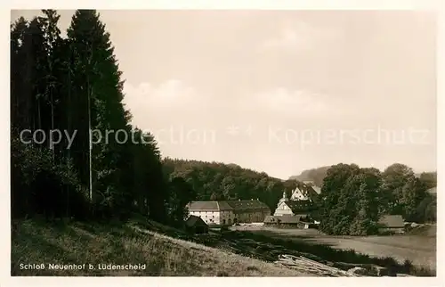 AK / Ansichtskarte Luedenscheid Schloss Neuenhof Kat. Luedenscheid