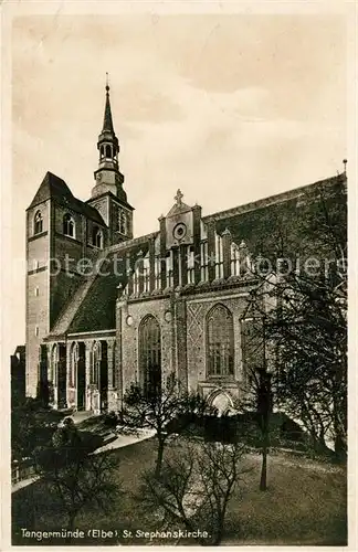 AK / Ansichtskarte Tangermuende St Stephanskirche Kat. Tangermuende