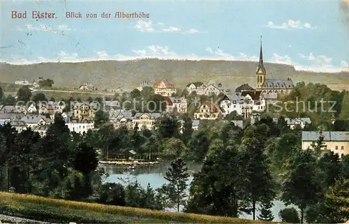 AK / Ansichtskarte Bad Elster Blick von der Alberthoehe Kat. Bad Elster