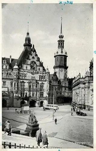 AK / Ansichtskarte Dresden Georgentor Kat. Dresden Elbe