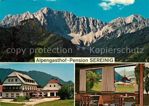 AK / Ansichtskarte Unterbergen Ferlach Alpengasthof Sereinig