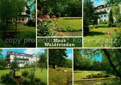 AK / Ansichtskarte Wiehl Gummersbach Haus Waldfrieden Kat. Wiehl