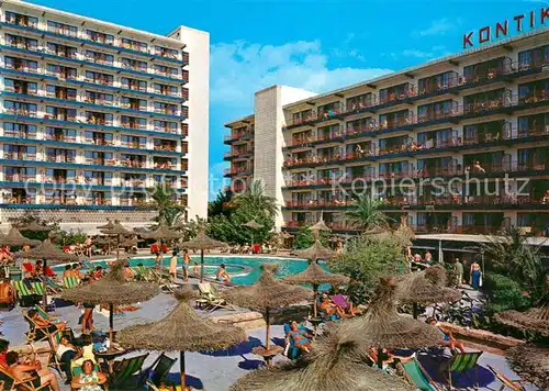 AK / Ansichtskarte El Arenal Mallorca Playa de Palma Hotel Kontiki Kat. S Arenal