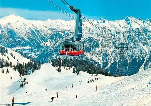 AK / Ansichtskarte Seilbahn Fellhorn Oberstdorf  Kat. Bahnen