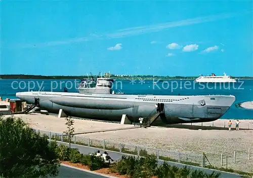 AK / Ansichtskarte U Boote Unterseeboot U 995 Laboe