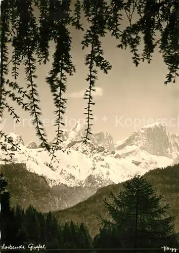 AK / Ansichtskarte Foto Popp Nr. Lockende Gipfel  Kat. Fotografie