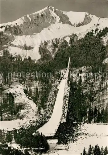 AK / Ansichtskarte Ski Flugschanze Oberstdorf  Kat. Sport