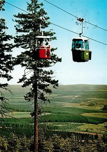 AK / Ansichtskarte Seilbahn Wurmberg Braunlage  Kat. Bahnen