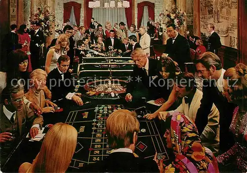 AK / Ansichtskarte Casino Spielbank Bad Neuenahr Roulette Kat. Spiel