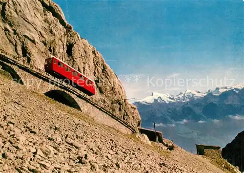 AK / Ansichtskarte Zahnradbahn Pilatus Luzern  Kat. Bergbahn
