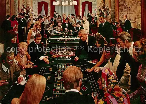 AK / Ansichtskarte Casino Spielbank Bad Neuenahr Roulette  Kat. Spiel