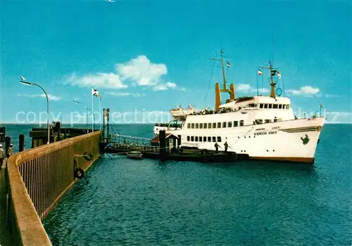 AK / Ansichtskarte Schiffe Ships Navires Gorch Fock Insel Sylt 