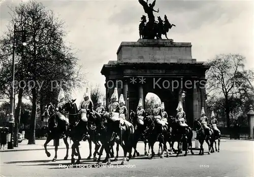 AK / Ansichtskarte Leibgarde Wache Royal Horse Guards London  Kat. Polizei