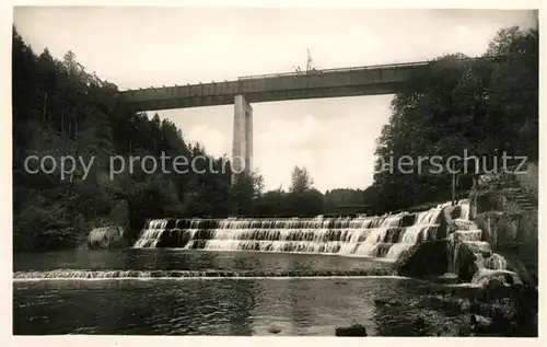 AK / Ansichtskarte Oberbayern Mangfallbruecke der Reichsautobahn Muenchen Salzburg