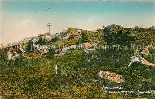 AK / Ansichtskarte Bayerischer Wald Rachelspitze