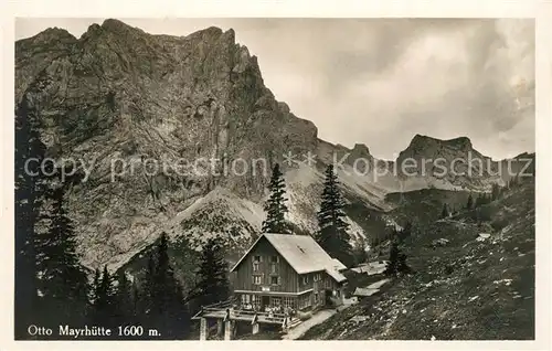 AK / Ansichtskarte Otto Mayr Huette Panorama Kat. Musau